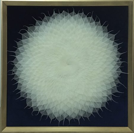 Tranh lá bồ đề 80x80cm